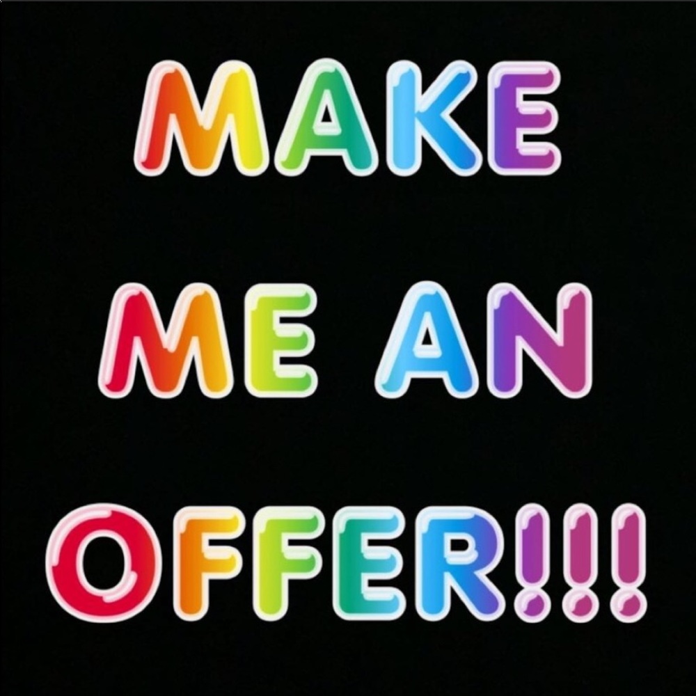 Open to reasonable offers